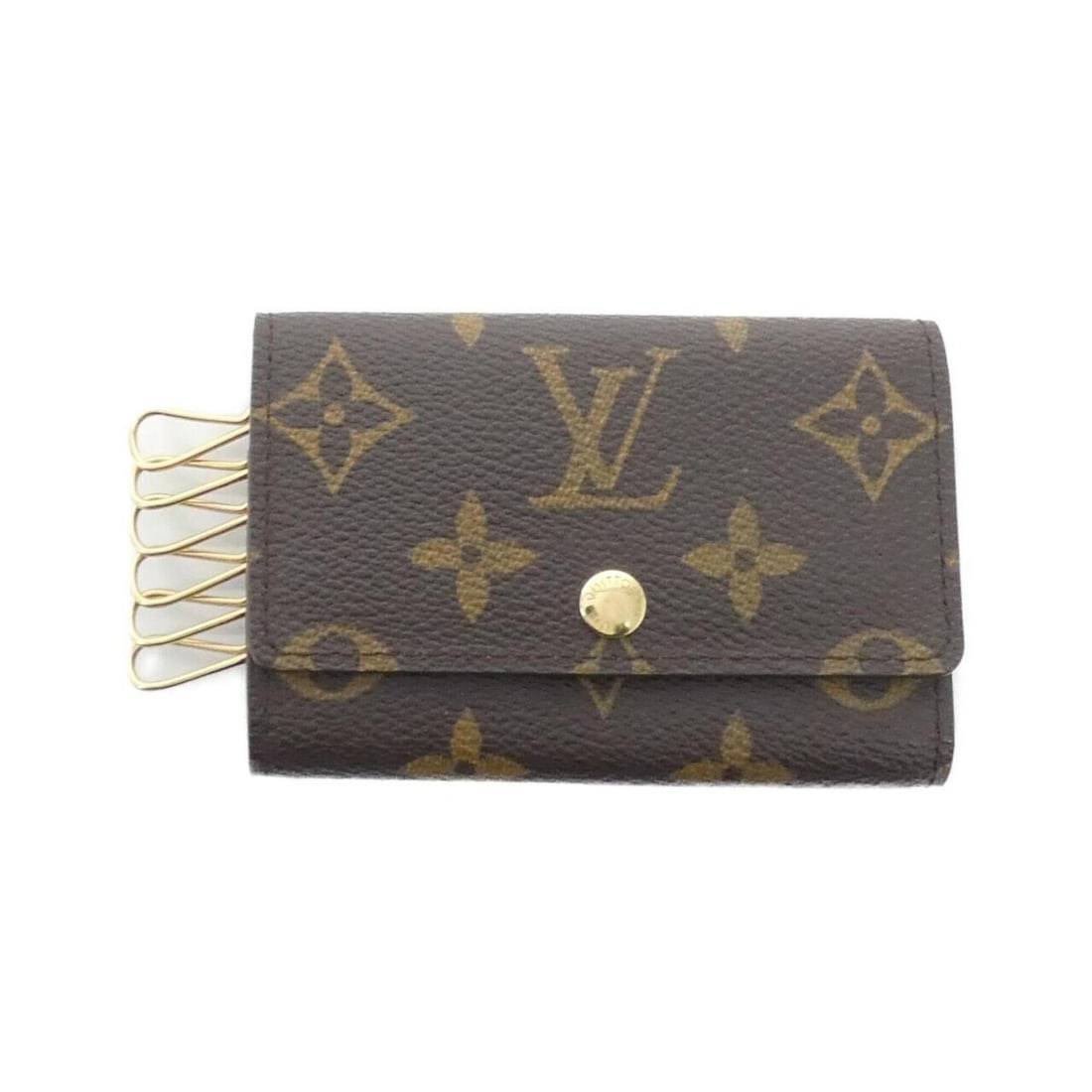 Louis Vuitton Monogram Multicles M62630 Key Case: --- Catalog ---Category: DesignType: KeycaseColor: BrownMaterial: Coated canvas Category: GeneralMPN: M62630Brand: Louis VuittonCategory: Physical PropertiesSize (HxWxD): 7cm x 11cm x 1.5cm / 2.75'' x