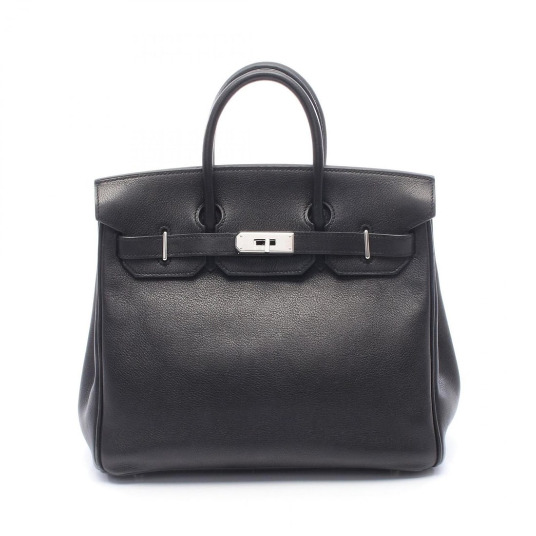 Hermes HERMES Haut à Courroies 28 Handbag, Leather, Evergrain, Women's, Black (1 of 20)