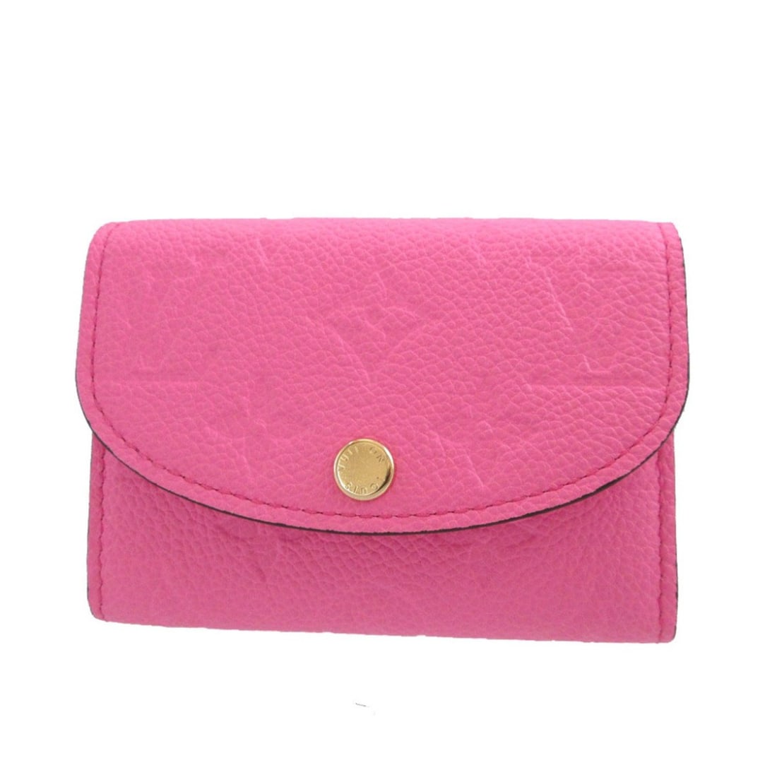 Louis Vuitton M82485 Monogram Empreinte Portemonnaie Rosalie Pink IC Chip Compact Wallet 0473LOUIS: --- Catalog ---Category: SizeSize (HxWxD): 8cm x 11cm x 1cm / 3.14'' x 4.33'' x 0.39''Category: DesignType: Wallet (bi-fold)Color: PinkGender: WomenMaterial: Leather Category: GeneralMPN: M82485Brand: