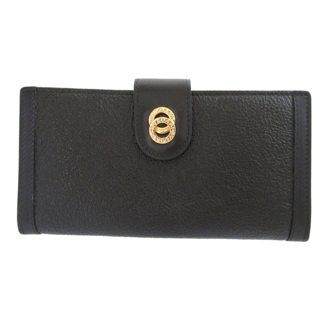 BVLGARI Doppio Tondo Leather Black Bi-fold Long Wallet 0492: --- Catalog ---Category: SizeSize (HxWxD): 9.5cm x 18cm x 1.5cm / 3.74'' x 7.08'' x 0.59''Category: DesignType: Long wallet (bi-fold)Color: BlackGender: WomenMaterial: Leather Category: GeneralBrand: 