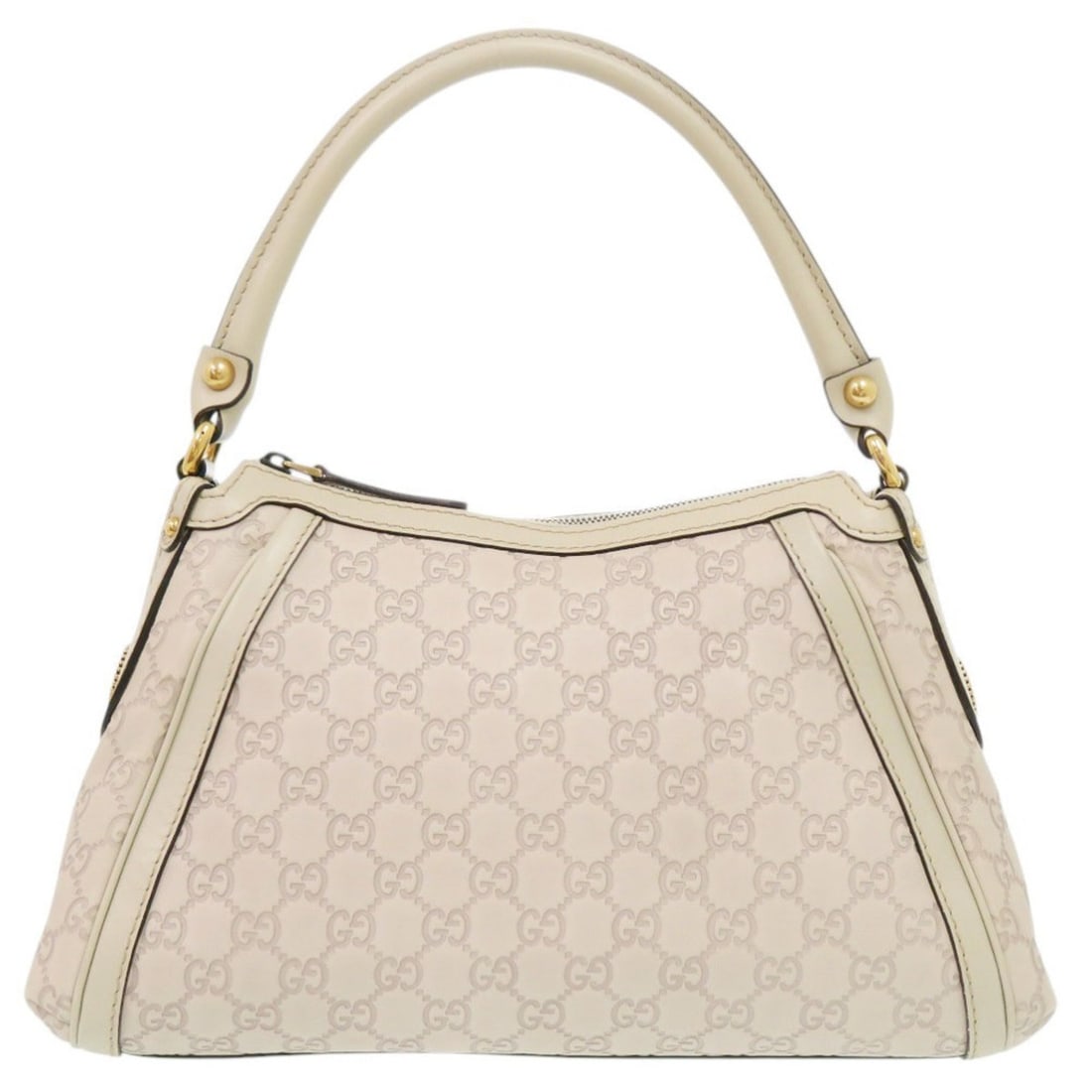 Gucci Scarlet Guccissima 282298 Leather Ivory Handbag 1020GUCCI: --- Catalog ---Category: SizeSize (HxWxD): 21cm x 36cm x 11cm / 8.26'' x 14.17'' x 4.33''Category: DesignType: HandbagColor: IvoryGender: WomenMaterial: Leather Category: GeneralMPN: 282298Brand: Gucc