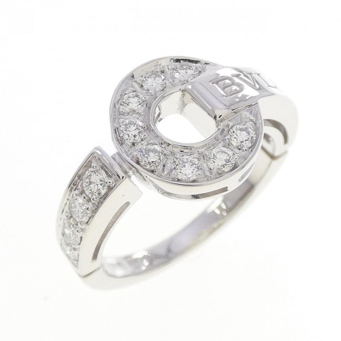 Bvlgari Ring: --- Catalog ---Category: SizeJP Size: 8US Size: 4.5Category: DesignType: Band ringGender: WomenMaterial: White gold (18K)Category: GeneralLine: Bvlgari BvlgariBrand: Bvlgari--- Item List ---Section: