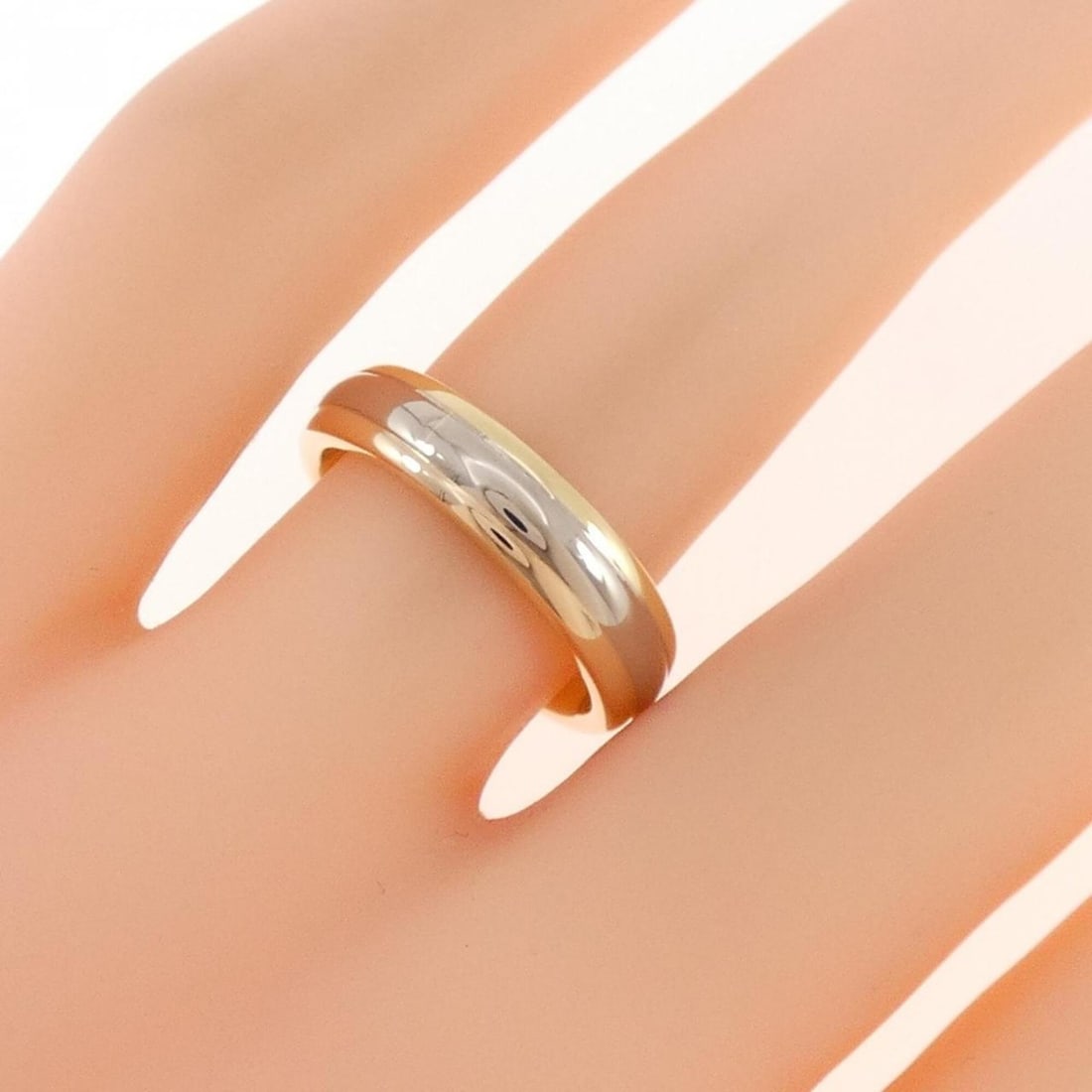Cartier Three-Color Wedding Ring - 5