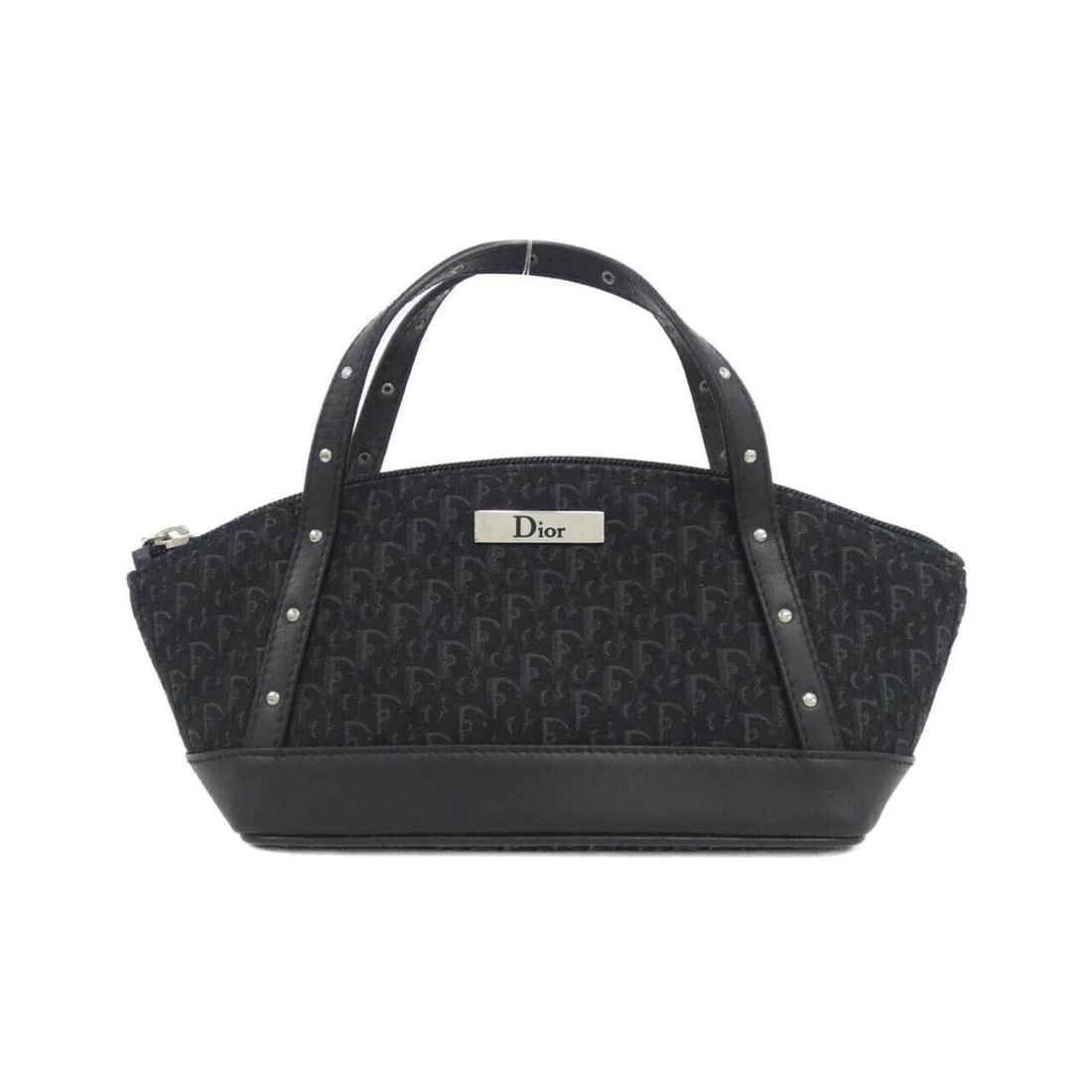 Christian Dior handbag: --- Catalog ---Category: SizeSize (HxWxD): 11cm x 27cm x 8cm / 4.33'' x 10.62'' x 3.14''Category: DesignType: HandbagColor: BlackGender: WomenMaterial: Canvas , Leather Category: GeneralBrand: