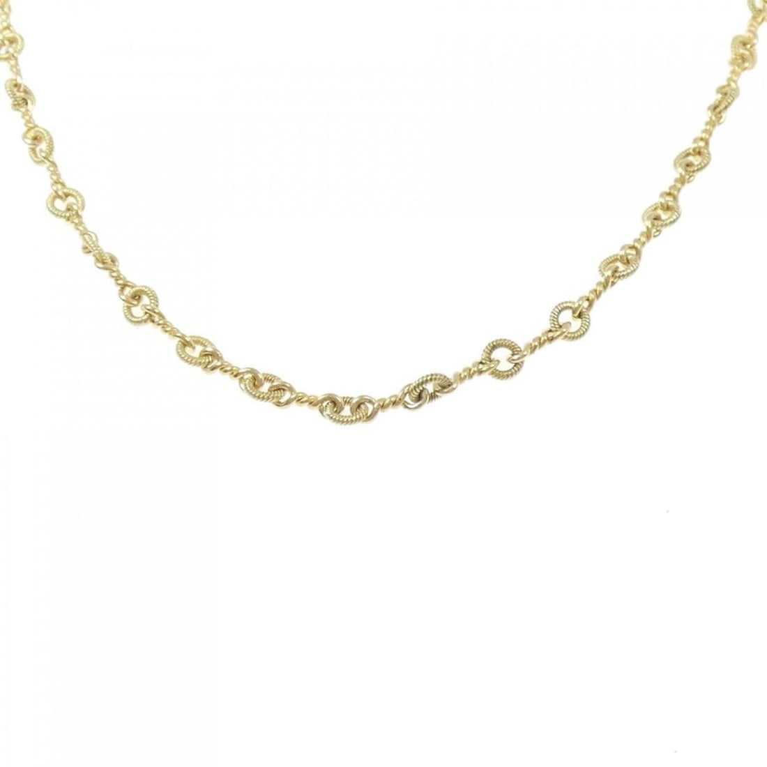 Tiffany & Co. 750YG Necklace: --- Catalog ---Category: SizePendant Size: 4.7mm x 4.7mm / 0.18'' x 0.18''Neck Circumference: 40 cm / 15.74''Category: DesignColor: Yellow goldGender: WomenMaterial: Yellow gold (18K)Necklace Type:
