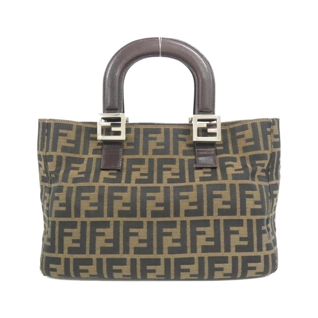 Fendi 26693 handbag: --- Catalog ---Category: SizeSize (HxWxD): 21cm x 30cm x 12cm / 8.26'' x 11.81'' x 4.72''Category: DesignType: HandbagColor: BrownGender: Women,MenMaterial: Canvas Category: GeneralMPN: 26693Brand: