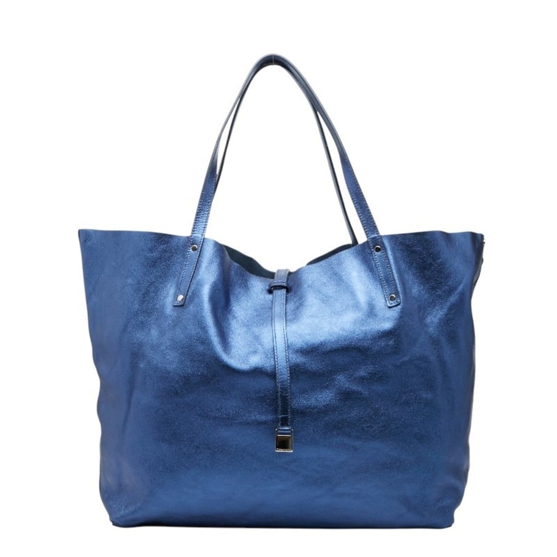 Tiffany & Co. Reversible Tote Bag/Shoulder Bag, Blue Leather, Women's.: --- Catalog ---Category: SizeSize (HxWxD): 30cm x 37cm x 15cm / 11.81'' x 14.56'' x 5.9''Category: DesignType: Pouch, Shoulder bag, Tote bagColor: BlueGender: WomenMaterial: Leather Category: GeneralB