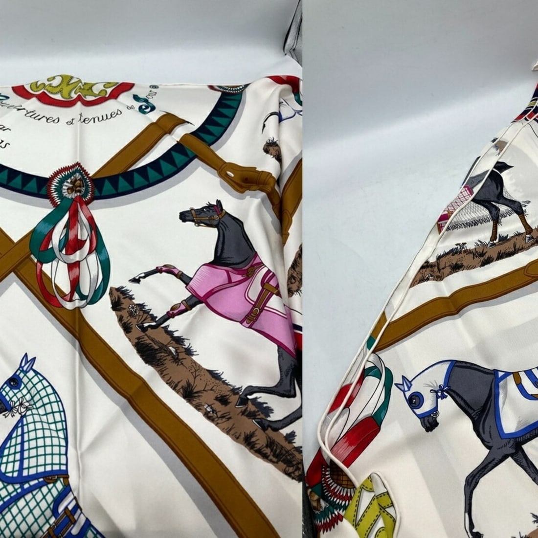 HERMES Triangle Géant Scarf/Muffler D4 - 2