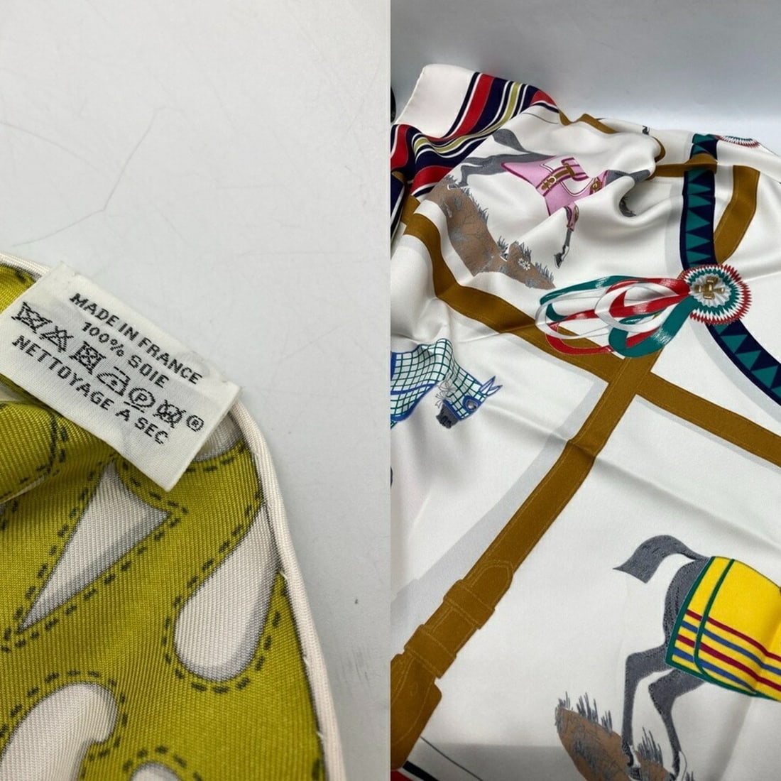 HERMES Triangle Géant Scarf/Muffler D4 - 4