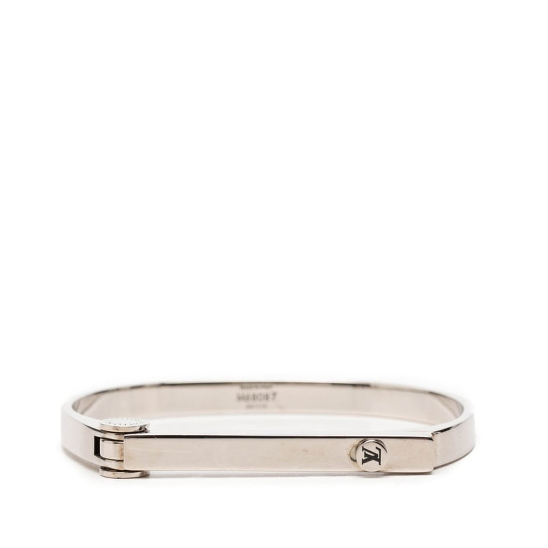 Louis Vuitton LV Lock Bracelet M68087 Silver Metal Women's LOUIS VUITTON: --- Catalog ---Category: SizeLength: 18.5cm / 7.28''Category: DesignType: Charm braceletColor: SilverGender: WomenMaterial: MetalCategory: GeneralMPN: M68087Brand: Louis Vuitton--- Item List