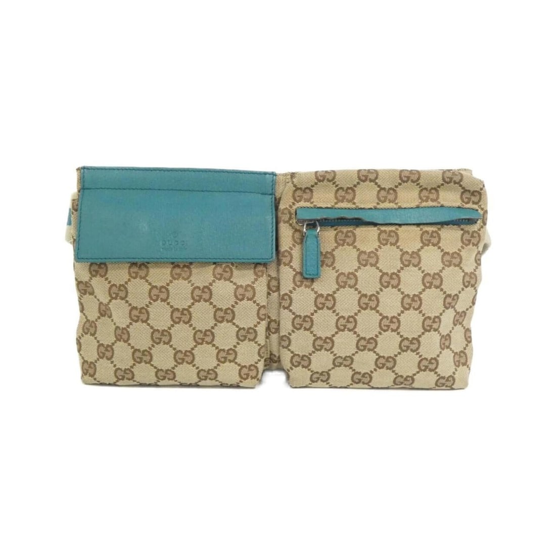 Gucci 28566 Waist Bag: --- Catalog ---Category: SizeSize (HxWxD): 16cm x 29cm x 2cm / 6.29'' x 11.41'' x 0.78''Category: DesignType: Fanny packColor: Beige, BlueGender: Men,WomenMaterial: GG canvas Category: GeneralBrand: