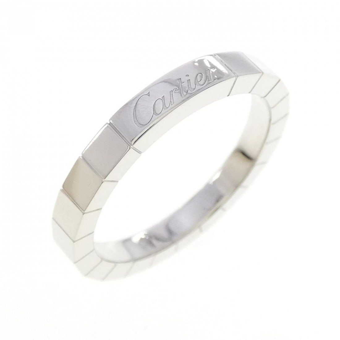 Cartier Lanieres Ring: --- Catalog ---Category: SizeUS Size: 9.5Brand Size: 59Category: DesignType: Band ringGender: Women,MenMaterial: White gold (18K)Category: GeneralBrand: Cartier--- Item List ---Section: ConditionRanki