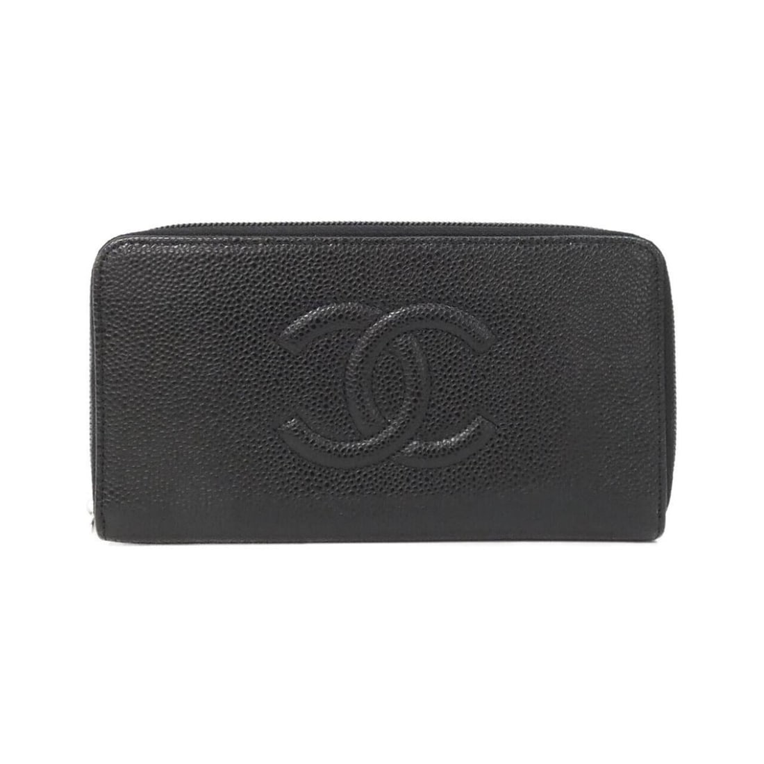 Chanel Timeless CC Line 50071 Wallet: --- Catalog ---Category: SizeSize (HxWxD): 10cm x 19cm x 2cm / 3.93'' x 7.48'' x 0.78''Category: DesignType: Long wallet (bi-fold)Color: BlackGender: WomenMaterial: Grained Calfskin Category: