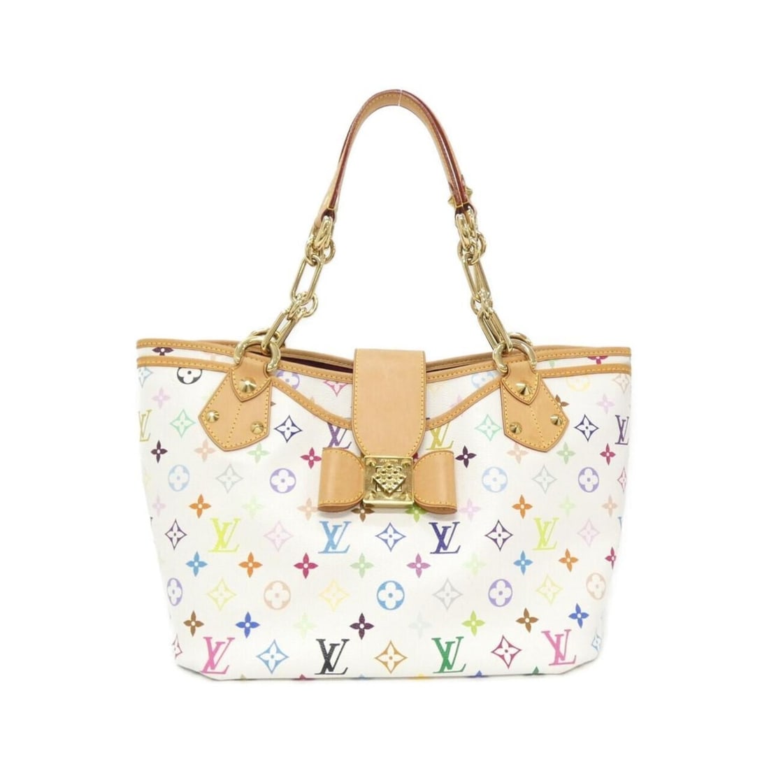 Louis Vuitton Multicolor Annie GM M40303 Handbag: --- Catalog ---Category: SizeSize (HxWxD): 26cm x 40cm x 20cm / 10.23'' x 15.74'' x 7.87''Category: DesignType: HandbagColor: WhiteGender: WomenMaterial: Coated canvas Category: GeneralBrand: Louis
