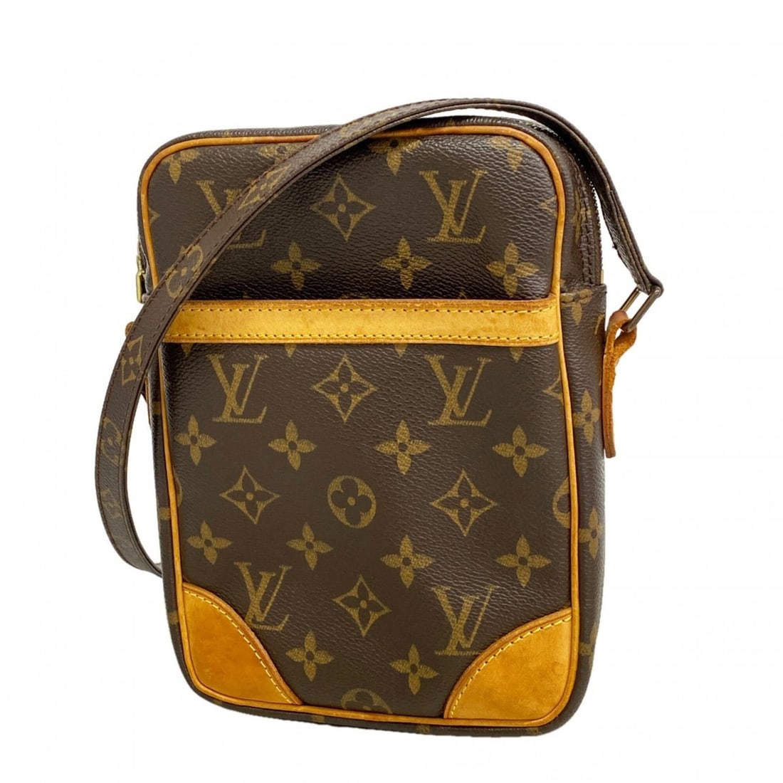 Louis Vuitton Monogram Danube Shoulder Bag M45266 Brown Women's P3018977: --- Catalog ---Category: SizeSize (HxWxD): 21cm x 15cm x 4.5cm / 8.26'' x 5.9'' x 1.77''Category: DesignType: Shoulder bagColor: BrownGender: WomenCategory: GeneralMPN: M45266Brand: Louis Vuitton---