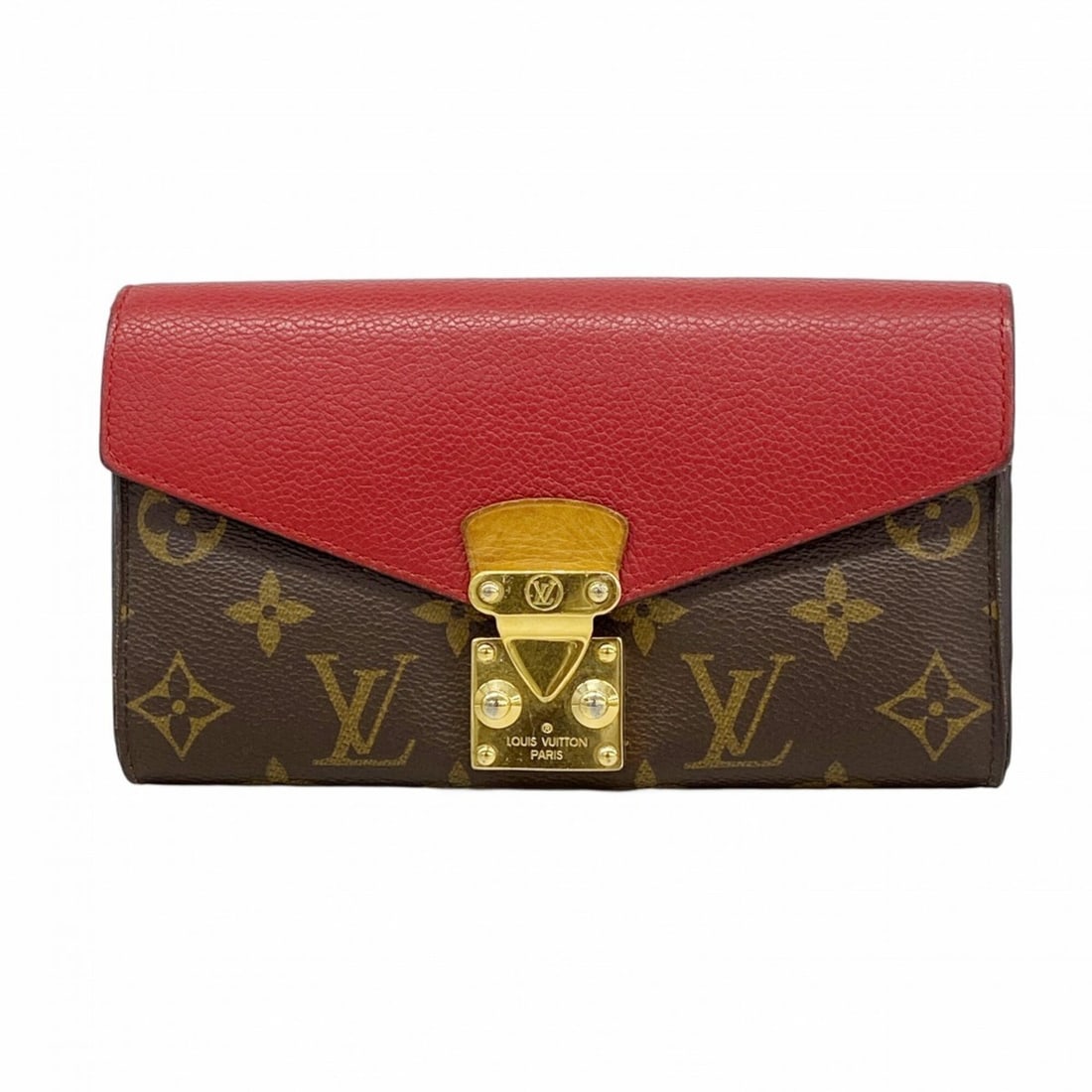 Louis Vuitton Monogram Portefeuille Pallas Long Wallet M58414 Brown Cerise Women's P3018892: --- Catalog ---Category: SizeSize (HxWxD): 11cm x 19cm x 3cm / 4.33'' x 7.48'' x 1.18''Category: DesignType: Long wallet (bi-fold)Color: Brown, CeriseGender: WomenCategory: GeneralMPN: M58414Brand: Lo