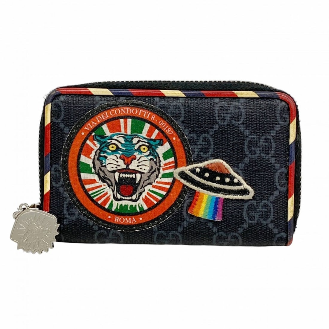 Gucci GG Supreme Wallet/Coin Case, 496343, Black, Men's, P2998858: --- Catalog ---Category: SizeSize (HxWxD): 8cm x 12cm x 2cm / 3.14'' x 4.72'' x 0.78''Category: DesignType: Coin purse/coin caseColor: BlackGender: MenMaterial: PVC Category: GeneralMPN: 496343Brand: 