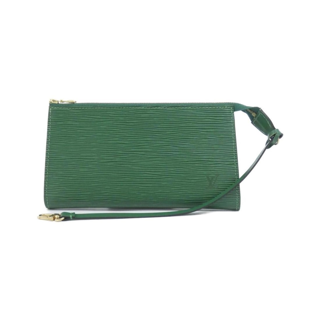 Louis Vuitton Epi Pochette Accessoires 24cm M52944 Accessory Pouch: --- Catalog ---Category: SizeWeight: 100g / 3.52oz.Size (HxWxD): 12cm x 24cm x 3cm / 4.72'' x 9.44'' x 1.18''Strap Length: 29.5cm / 11.61''Category: DesignType: PochetteColor: GreenGender: