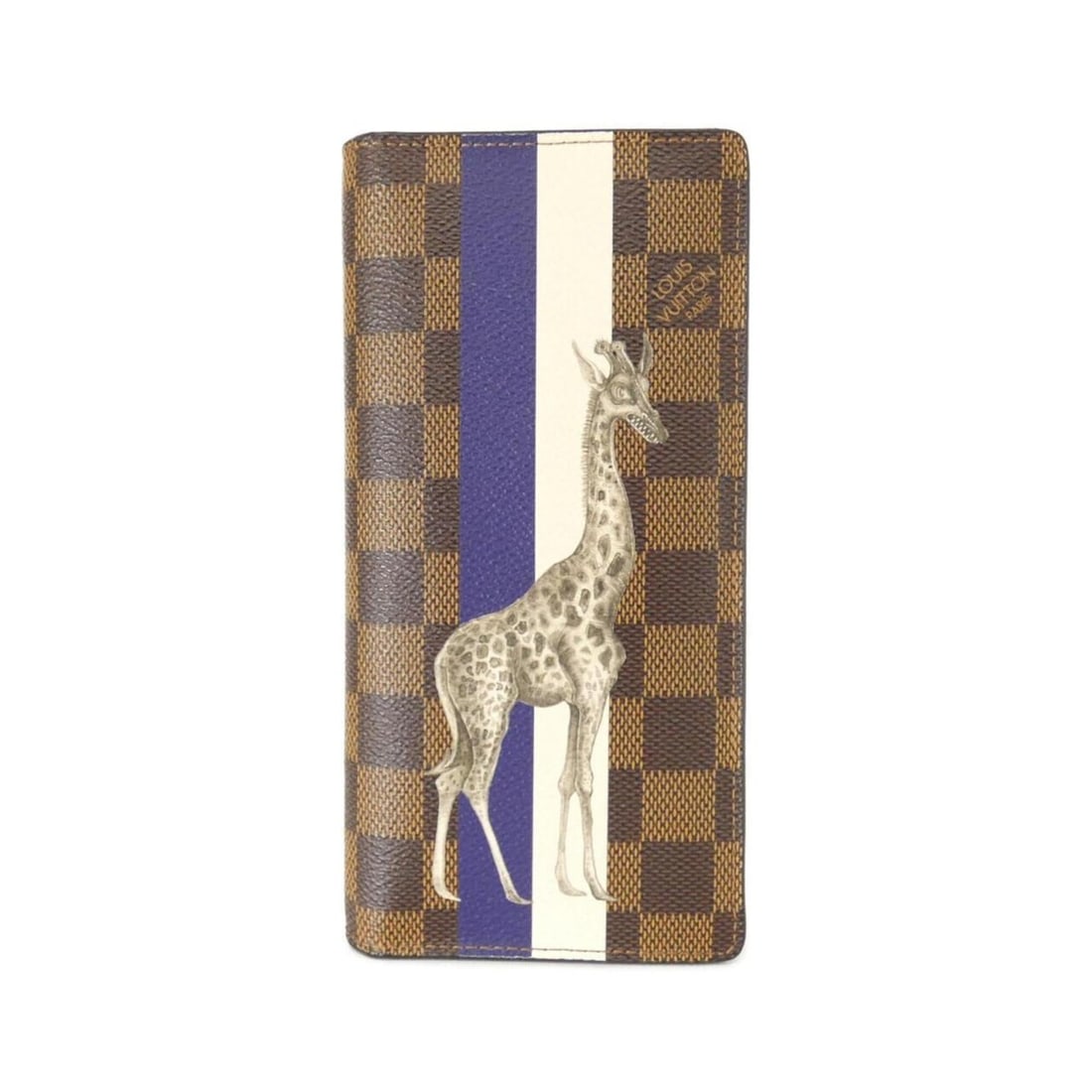 Louis Vuitton Damier (Chapman) Portefeuille Brazza N63347 Wallet: --- Catalog ---Category: SizeSize (HxWxD): 19cm x 10cm x 2cm / 7.48'' x 3.93'' x 0.78''Category: DesignType: Long wallet (bi-fold)Color: EbeneGender: MenMaterial: Coated canvas Category: GeneralMPN: