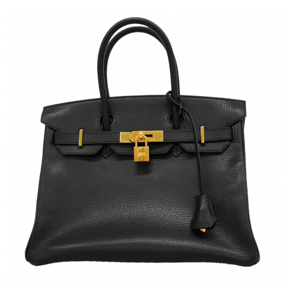Hermes Birkin 30 handbag, Togo leather, black, ?L stamp, women's.: --- Catalog ---Category: SizeSize (HxWxD): 24cm x 29cm x 15cm / 9.44'' x 11.41'' x 5.9''Category: DesignType: HandbagColor: BlackGender: WomenMaterial: Togo leather Hardware Color: GoldCategory: Gener