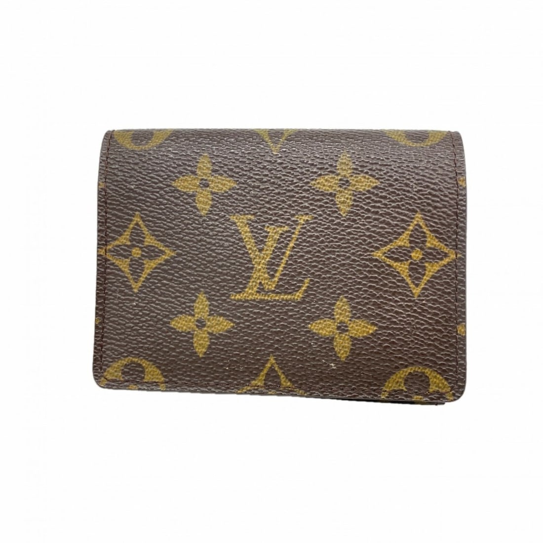 Louis Vuitton Business Card Holder/Card Case, Monogram Enveloppe Carte de Visite, M62920, Brown, (1 of 14)