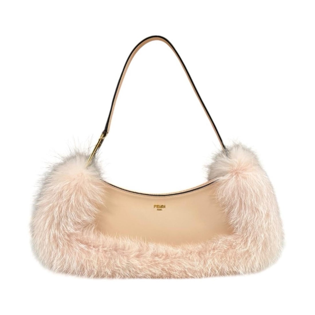 Fendi Orlock Swing Shoulder Bag, Leather 8BS068 Pink, Women's FENDI: --- Catalog ---Category: SizeSize (HxWxD): 10cm x 31cm x 4cm / 3.93'' x 12.2'' x 1.57''Category: DesignType: Shoulder bagColor: PinkGender: WomenMaterial: Leather Category: GeneralBrand: FendiCountry 