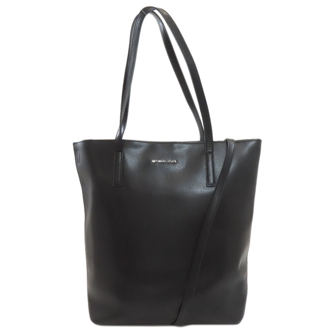 Michael Kors 2-Way Tote Bag, Calfskin, Women's: --- Catalog ---Category: SizeSize (HxWxD): 34.5cm x 38cm x 12cm / 13.58'' x 14.96'' x 4.72''Category: DesignType: Tote bagColor: BlackGender: WomenMaterial: Leather Leather/Fur Type: CalfskinCategory:
