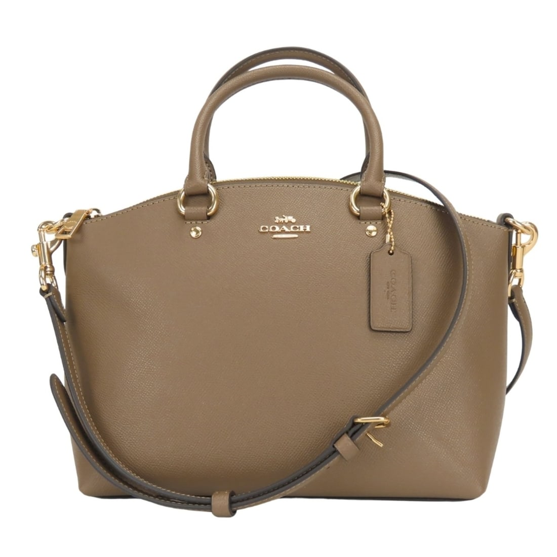 Coach Sadie Satchel CCM70 Leather Handbag, Brown Tone, Gold Hardware, Muted Color, Shoulder Bag,: --- Catalog ---Category: SizeWeight: 650g / 1.43lb.Size (HxWxD): 30cm x 31cm x 12.5cm / 11.81'' x 12.2'' x 4.92''Strap Length: 117cm - 135cm / 46.06'' - 53.14''Handle Length: 24.5cm / 9.64''Category: 