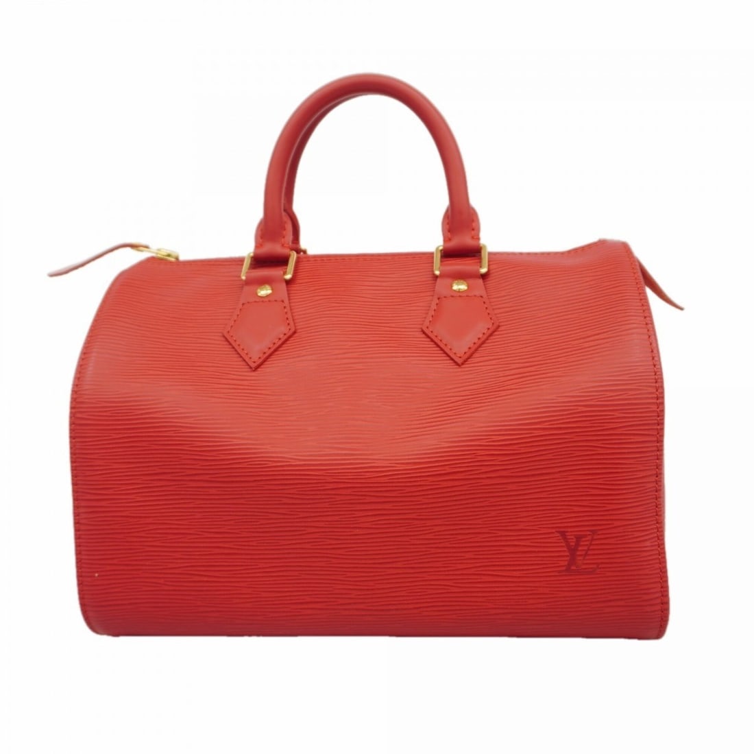 Louis Vuitton Epi Speedy 25 Handbag M5903E Rouge (Ladies): --- Catalog ---Category: DesignType: HandbagColor: RougeGender: WomenCategory: GeneralMPN: M5903EBrand: Louis Vuitton--- Item List ---Section: ConditionRanking: Rank AB Used - Traces of usage, scratch