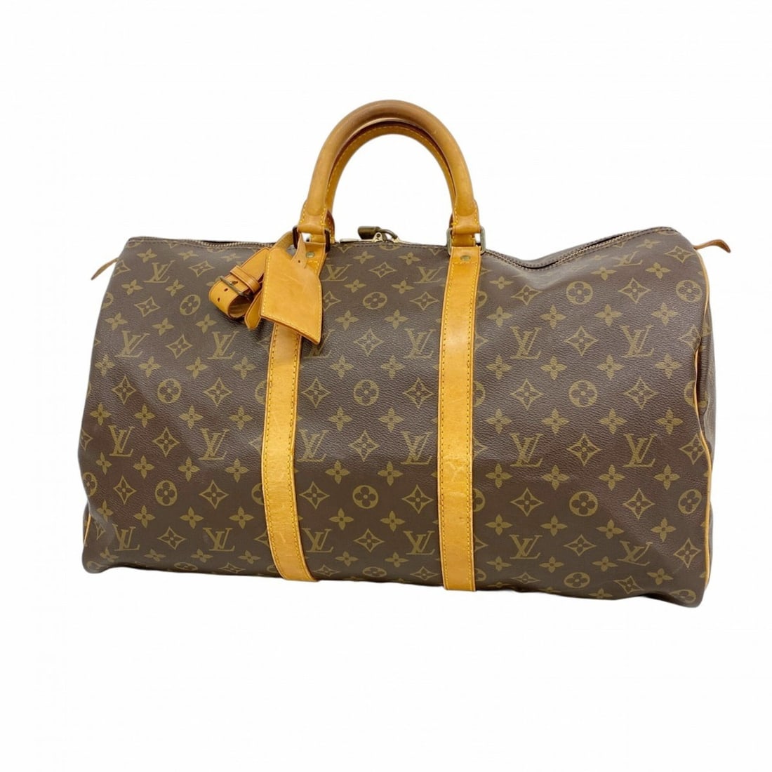 Louis Vuitton Bags - Boston Monogram Keepall 50 M41426 Brown Men's & Women's: --- Catalog ---Category: SizeSize (HxWxD): 28.5cm x 50cm x 22cm / 11.22'' x 19.68'' x 8.66''Category: DesignType: Boston bagColor: BrownGender: Men,WomenCategory: GeneralMPN: M41426Brand: Louis Vuitto