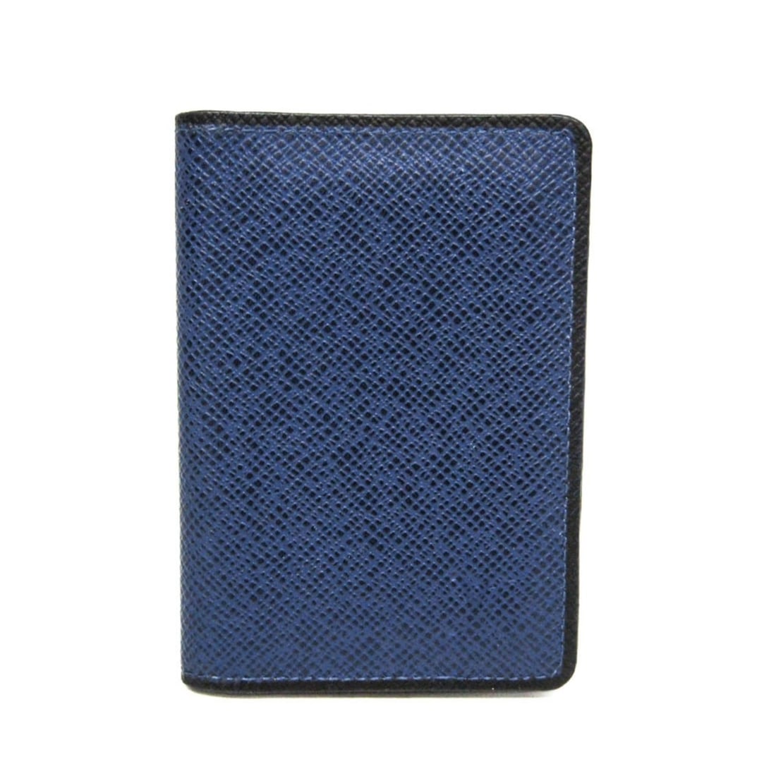 Louis Vuitton Taiga Pocket Organizer M30551 Leather Card Case Cobalt (1 of 13)