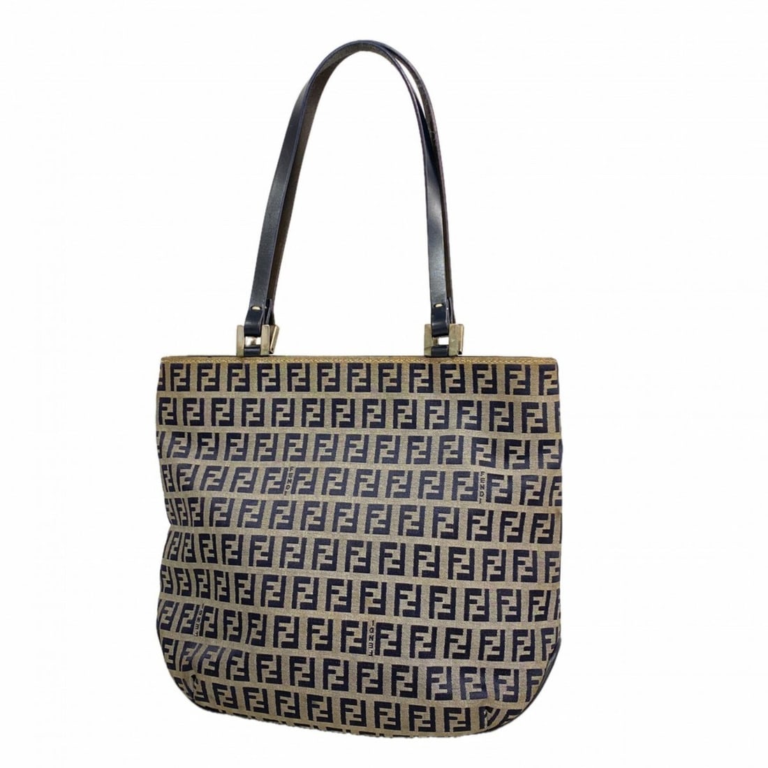 Fendi Zucchino Tote Bag, Nylon Canvas, Navy/Gray, Women's: --- Catalog ---Category: SizeSize (HxWxD): 23.5cm x 28.5cm x 8cm / 9.25'' x 11.22'' x 3.14''Category: DesignType: Tote bagColor: Gray, NavyGender: WomenMaterial: Nylon canvas Hardware Color: SilverCat