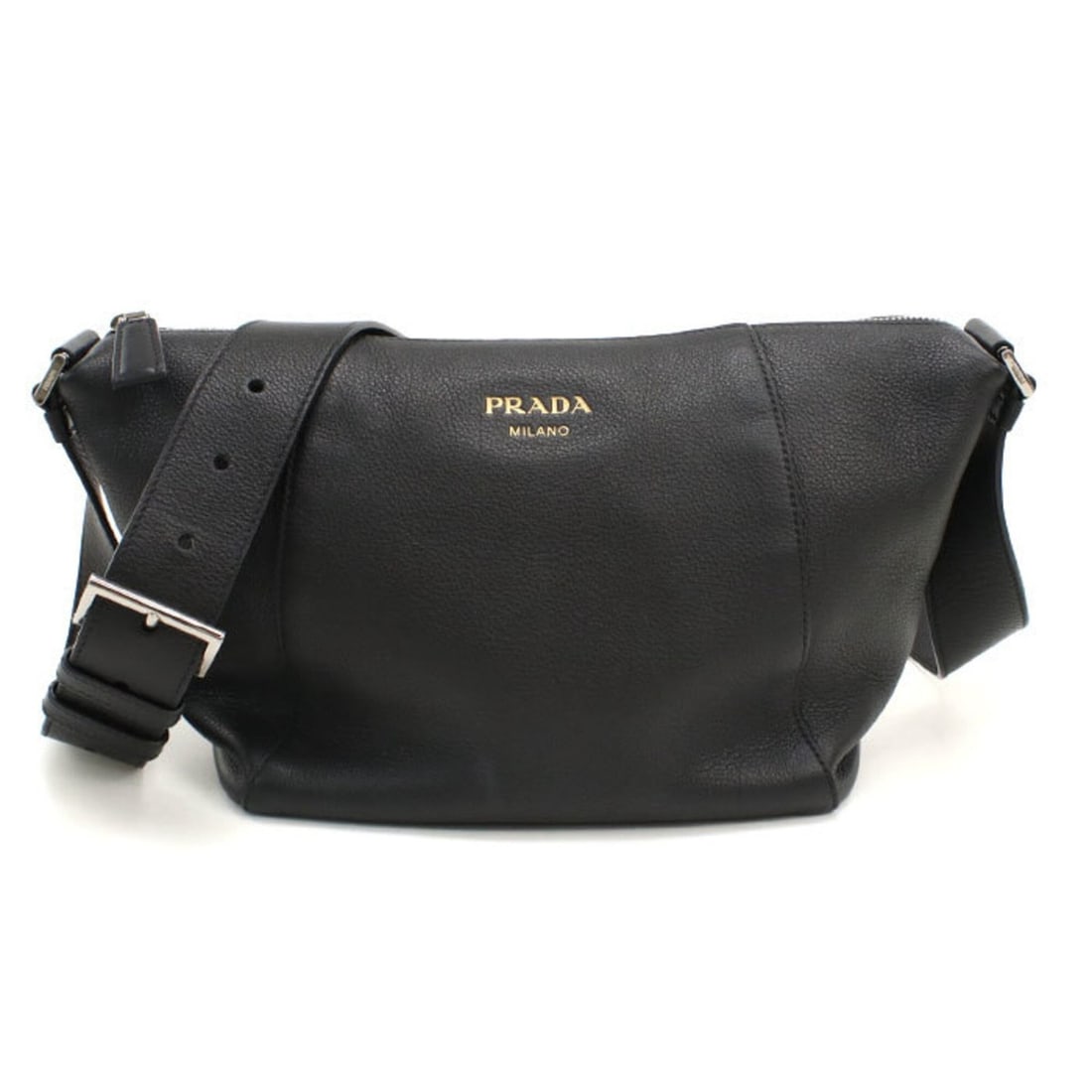 PRADA Prada Crossbody Shoulder Bag 2VH178 2CYS F0002 Men's Black (1 of 8)