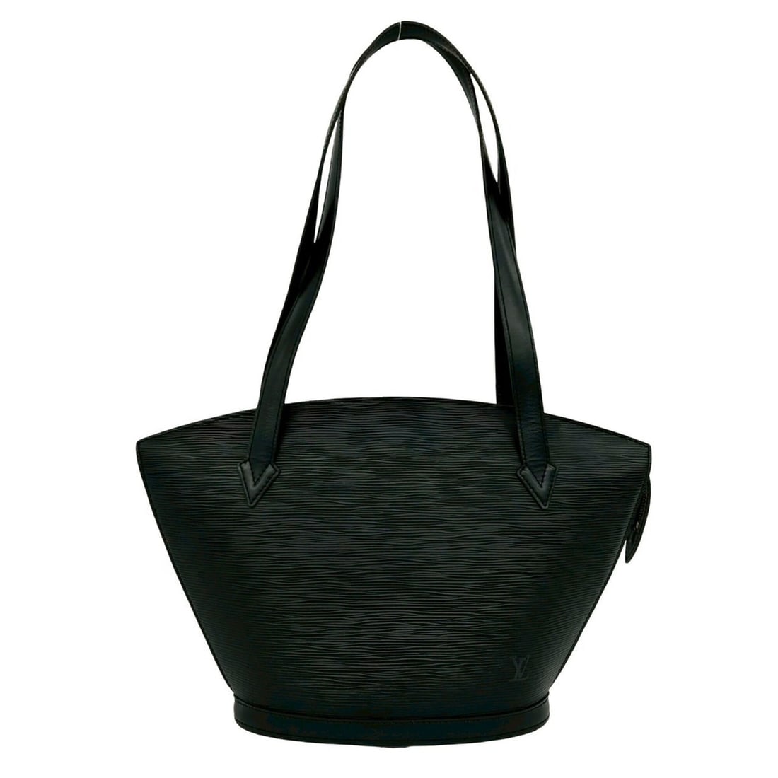 LOUIS VUITTON Saint Jacques Shopping Epi Leather Tote Bag Semi Shoulder Noir 33877: --- Catalog ---Category: SizeSize (HxWxD): 24cm x 22.5cm x 10cm / 9.44'' x 8.85'' x 3.93''Category: DesignType: Shoulder bag, Tote bagColor: BlackGender: WomenMaterial: Leather Category: GeneralBrand: