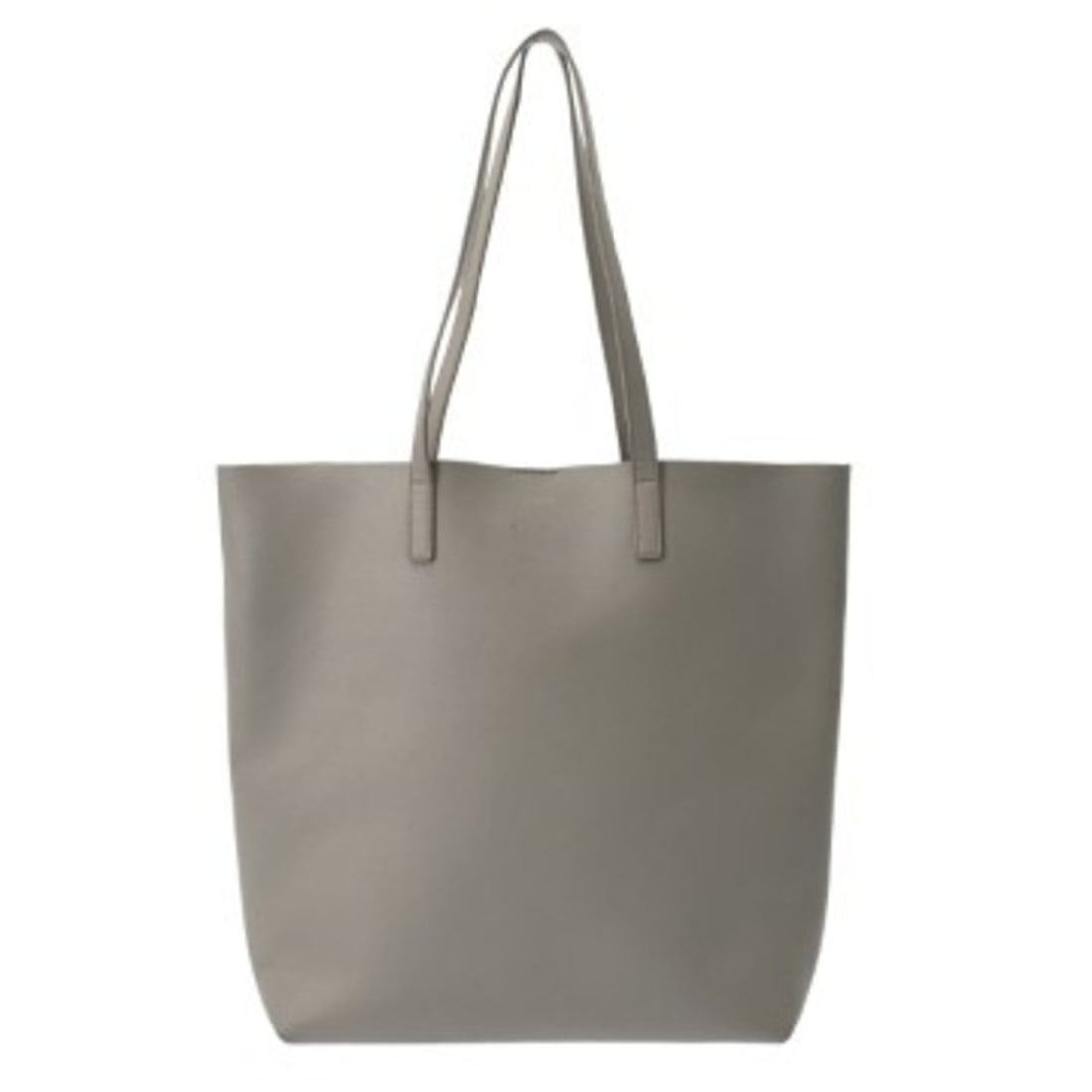 SAINT LAURENT Saint Laurent Shopping Tote Bag, Gray, 454203, Women's, Calfskin B Rank, Used, Ginzo: --- Catalog ---Category: SizeSize (HxWxD): 37cm x 30cm x 9cm / 14.56'' x 11.81'' x 3.54''Category: DesignType: Tote bagColor: GrayGender: WomenMaterial: Leather Hardware Color: GoldLeather/Fur Type: C