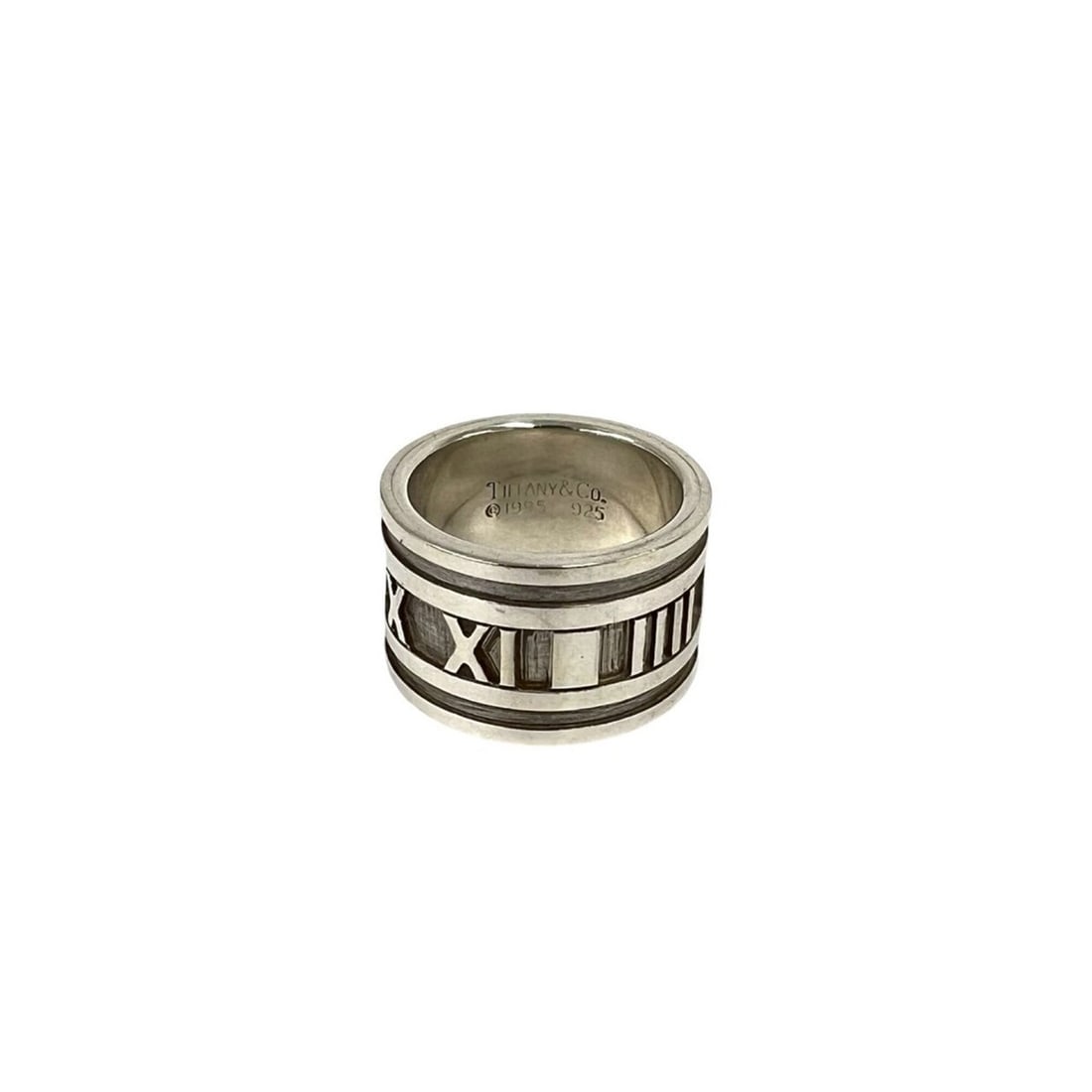 TIFFANY&Co. Tiffany Vintage Atlas Ring, Sterling Silver 925, Accessory, Silver, 20144: --- Catalog ---Category: SizeJP Size: 8US Size: 4.5Category: DesignType: Band ringColor: SilverGender: WomenMaterial: Silver 925Category: GeneralBrand: Tiffany--- Item List ---Section: