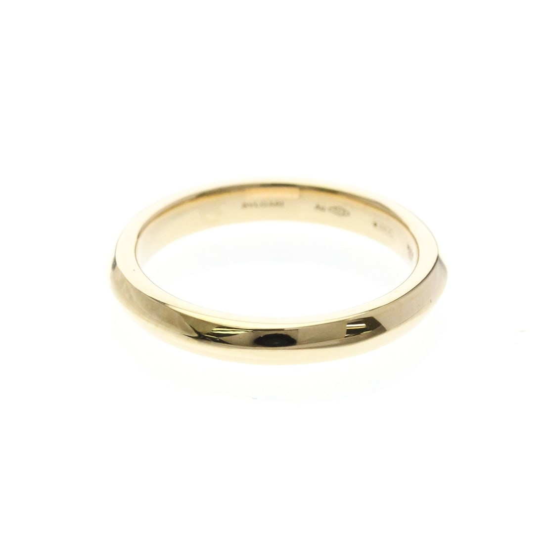 Bvlgari Federing Yellow Gold (18K) Fashion No Stone Band Ring Gold: --- Catalog ---Category: SizeWidth: 2.9mm / 0.11''Weight: 4.2g / 0.14oz.JP Size: 12US Size: 6Brand Size: 52Category: DesignType: Band ringColor: GoldMetal: GoldStone: No StoneStyle: FashionGender: Men