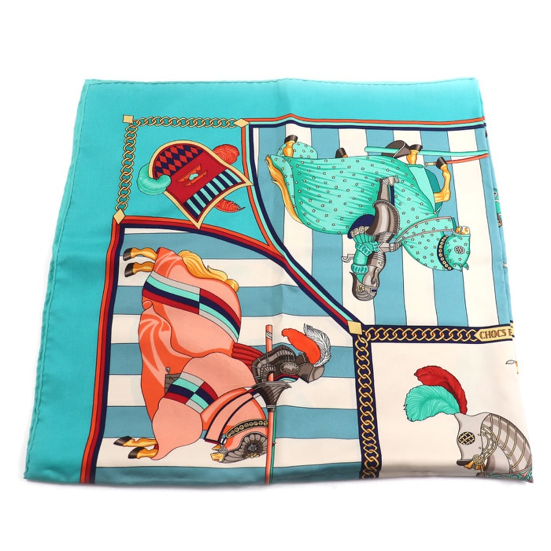 HERMES Carre 90 CHOCS EN PLUMES Scarf Muffler Multicolor Feathered Clash Women's: --- Catalog ---Category: SizeSize (LxW): 88cm x 88cm / 34.64'' x 34.64''Category: DesignType: ScarfColor: Multi-colorGender: WomenMaterial: Silk Category: GeneralBrand: Hermes--- Item List ---Section: