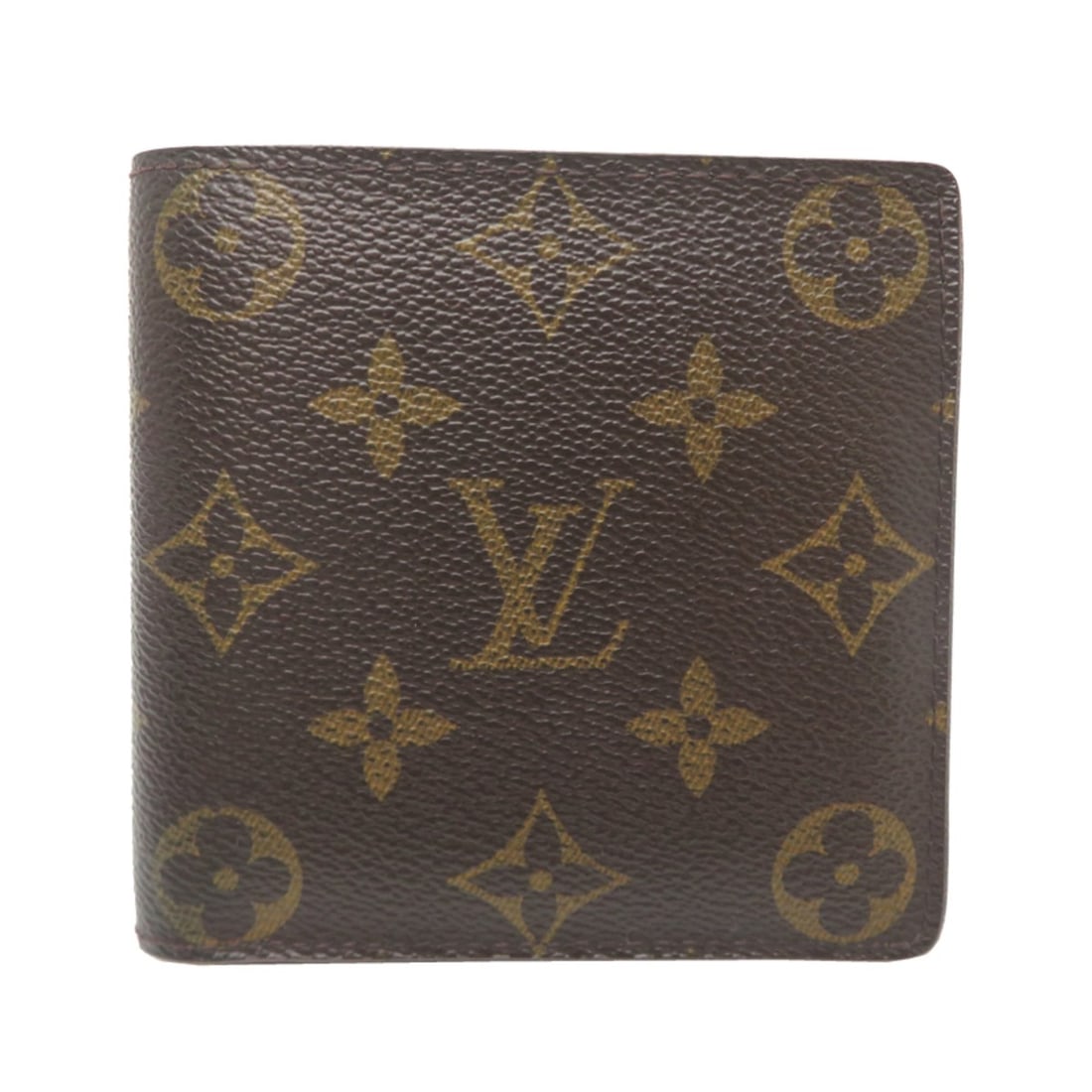 Louis Vuitton Portefeuille Marco Women's/Men's Bi-fold Wallet M61675 (Discontinued) Monogram Brown: --- Catalog ---Category: SizeSize (HxWxD): 10cm x 10cm x 1.5cm / 3.93'' x 3.93'' x 0.59''Category: DesignType: Wallet (bi-fold)Color: BrownGender: Men,WomenMaterial: Monogram Category: GeneralMPN: M61