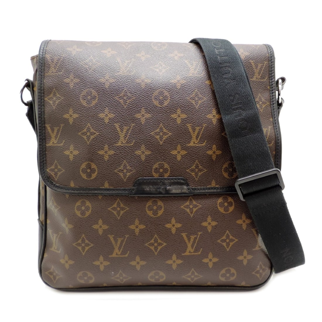 Louis Vuitton Bass MM Women's/Men's Shoulder Bag M56715 (Discontinued) Monogram Macassar Brown: --- Catalog ---Category: SizeSize (HxWxD): 29.5cm x 26cm x 3.5cm / 11.61'' x 10.23'' x 1.37''Category: DesignType: Shoulder bagColor: Black, BrownGender: Men,WomenMaterial: Monogram , Canvas Category: