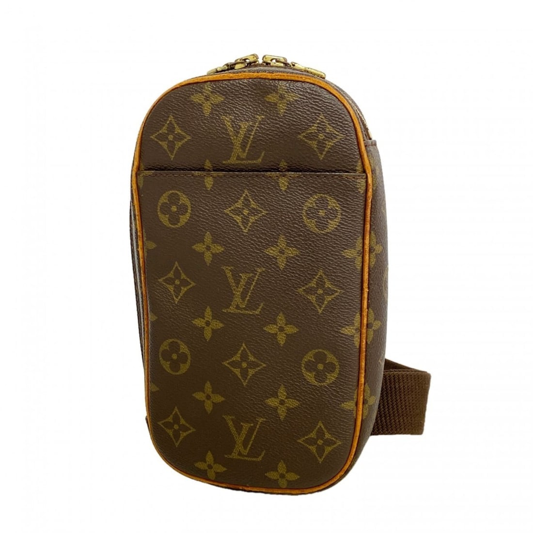 Louis Vuitton Monogram Pochette Gange M51870 Brown Men's Bag/Body Bag: --- Catalog ---Category: SizeSize (HxWxD): 22.5cm x 12.5cm x 4.5cm / 8.85'' x 4.92'' x 1.77''Category: DesignType: Sling bagColor: BrownGender: MenCategory: GeneralMPN: M51870Brand: Louis Vuitton--- I