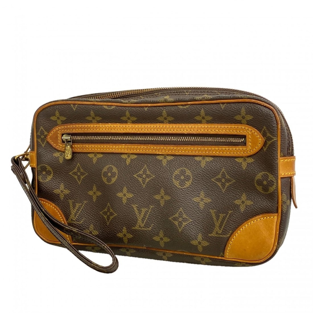 Louis Vuitton Monogram Marly Dragonne GM Clutch Bag M51825 Brown Men's: --- Catalog ---Category: SizeSize (HxWxD): 15cm x 26cm x 4cm / 5.9'' x 10.23'' x 1.57''Category: DesignType: Clutch bagColor: BrownGender: MenCategory: GeneralMPN: M51825Brand: Louis Vuitton--- Item L