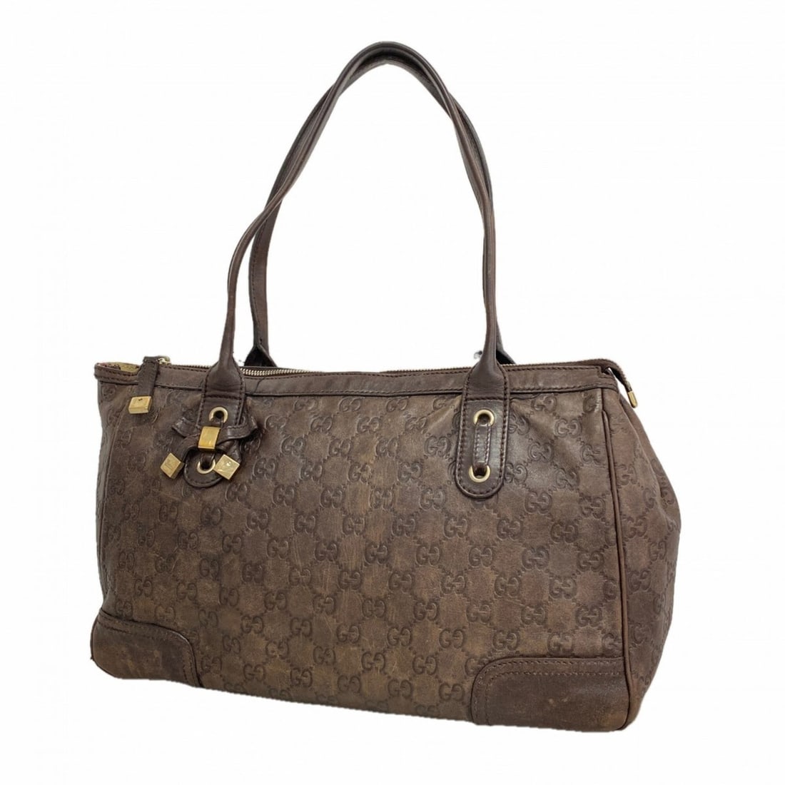 Gucci tote bag, Guccissima 177052, leather, dark brown/champagne, women's.: --- Catalog ---Category: SizeSize (HxWxD): 24cm x 36cm x 12cm / 9.44'' x 14.17'' x 4.72''Category: DesignType: Tote bagColor: Dark brownGender: WomenMaterial: Leather Hardware Color: Champagne goldCat
