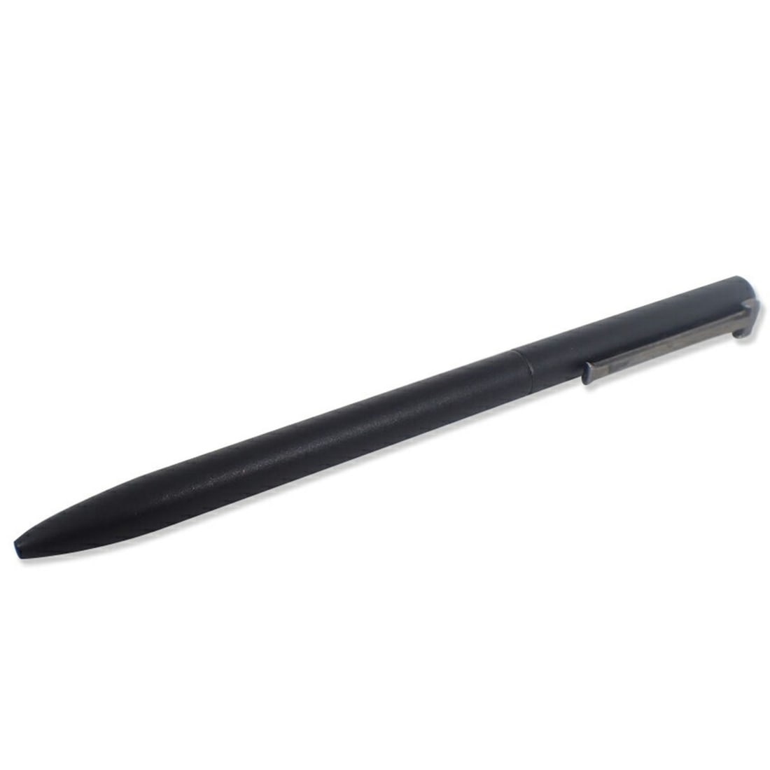 TIFFANY & Co. 925 T-Clip Matte Black Twist Ballpoint Pen: --- Catalog ---Category: DesignType: Rollerball penGender: Men,WomenInk Color: BlackMaterial (Body): Sterling silverCategory: GeneralBrand: TiffanyCategory: Physical PropertiesLength: 12.7cm / 5''--- 