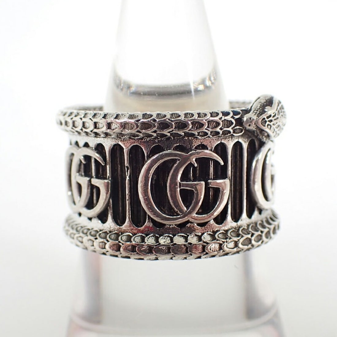 GUCCI 925 Snake Ring, Size 16 - 3