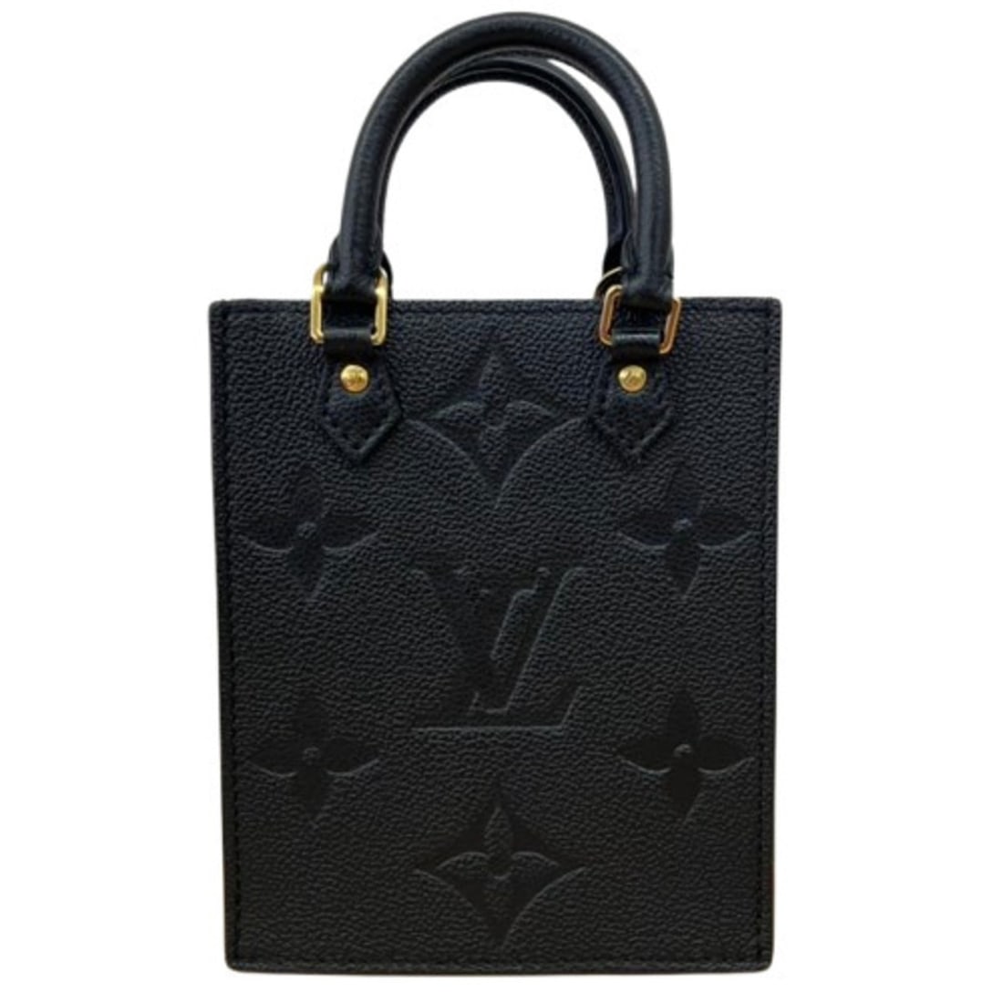 Louis Vuitton Monogram Empreinte Petite Sac Plat with IC chip, M80478, Black: --- Catalog ---Category: SizeSize (HxWxD): 17cm x 14cm x 5cm / 6.69'' x 5.51'' x 1.96''Strap Length: 111cm / 43.7''Category: DesignType: Handbag, Shoulder bagGender: WomenMaterial: Leather Category: G