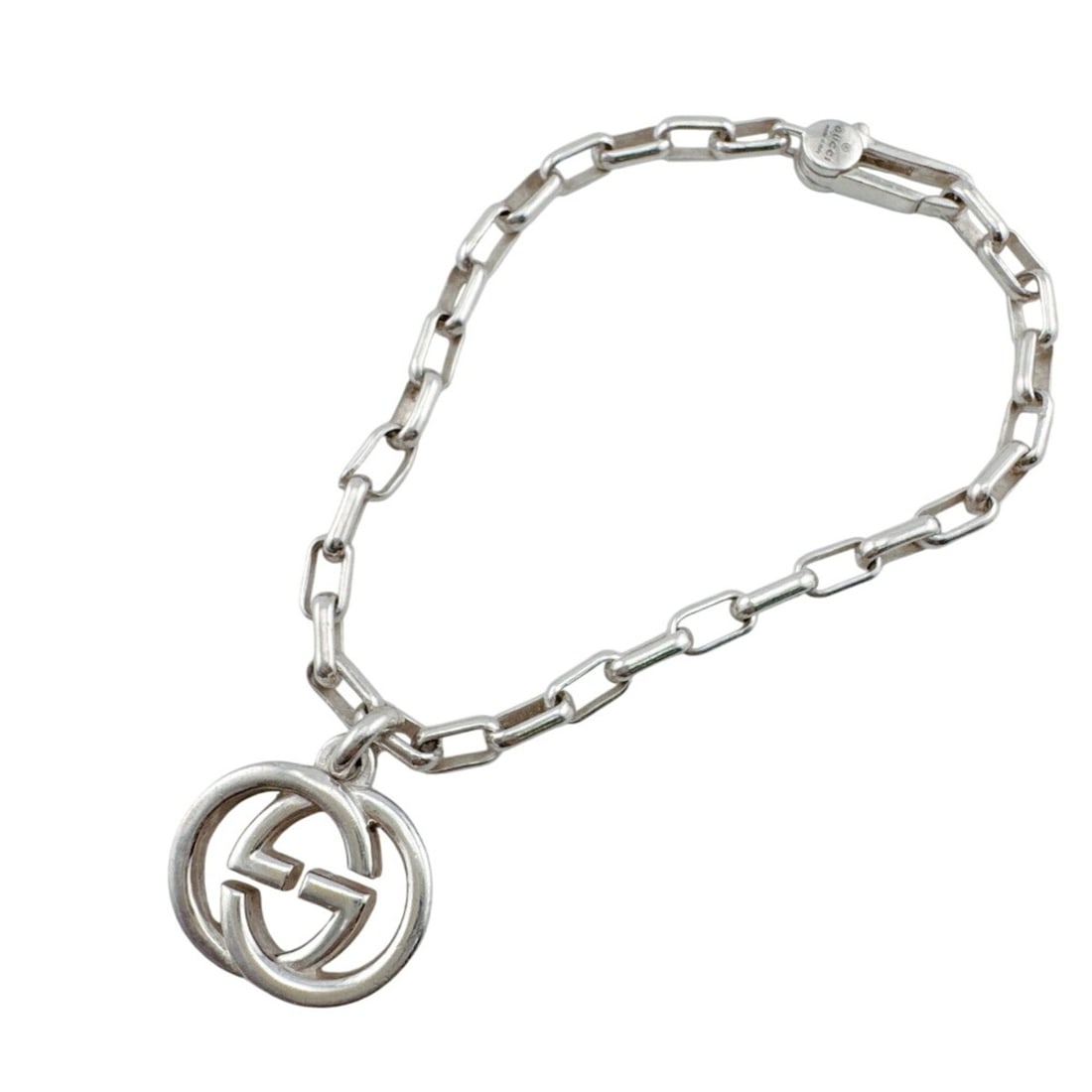 GUCCI Interlocking G Bracelet, Silver - 2