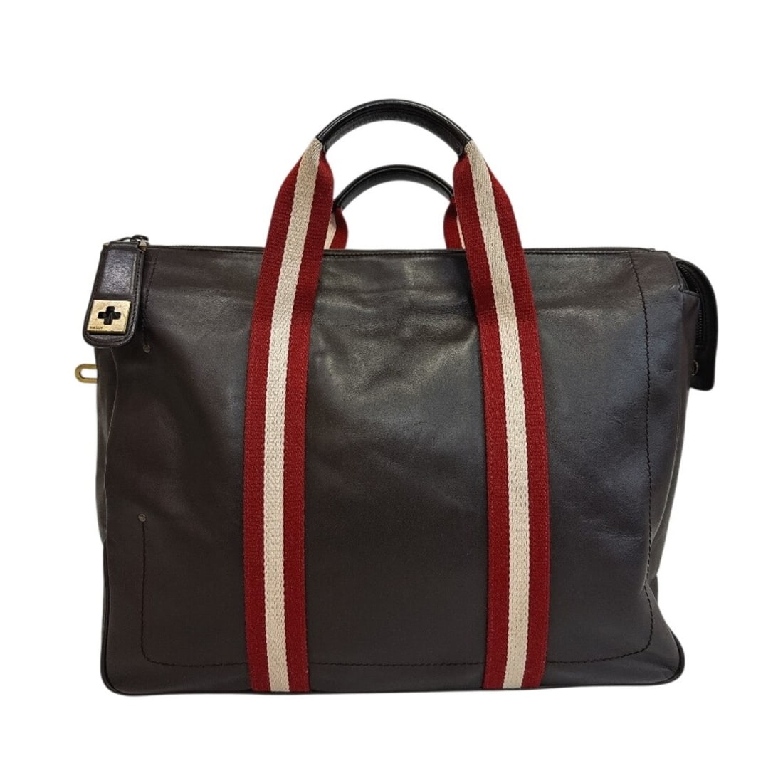 BALLY Briefcase Handbag Business Bag for Men and Women, Brown: --- Catalog ---Category: SizeSize (HxWxD): 33cm x 39cm x 9cm / 12.99'' x 15.35'' x 3.54''Category: DesignType: Briefcase, HandbagColor: BrownGender: Men,WomenMaterial: Leather Category: GeneralBrand: 