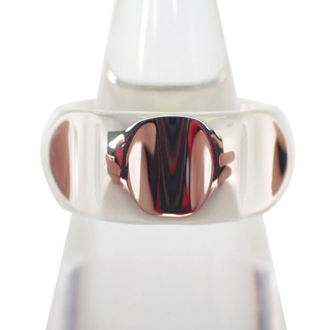 TIFFANY & Co. 925 750 Paloma Groove Ring, Size 10.5: --- Catalog ---Category: SizeJP Size: 10.5US Size: 5.5Category: DesignType: Band ringGender: Women,MenMaterial: Sterling silver 925Category: GeneralBrand: Tiffany--- Item List ---Section: ConditionRan