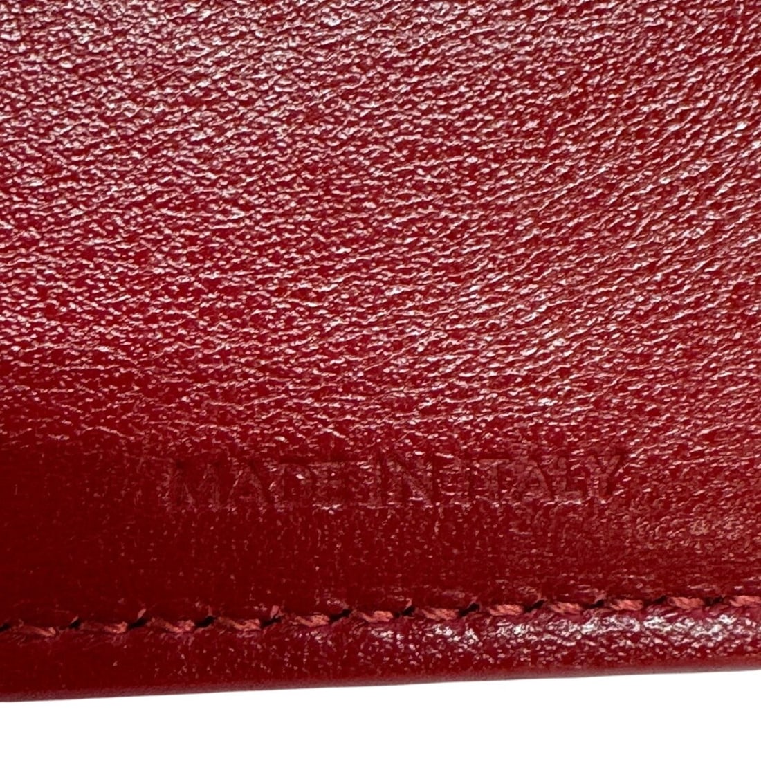 CELINE Tri-fold Wallet, Red - 14